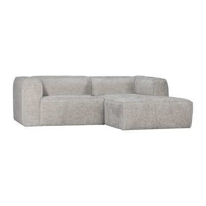 WOOOD Bean Chaise Longue Bank Rechts - Grove Melange - Naturel