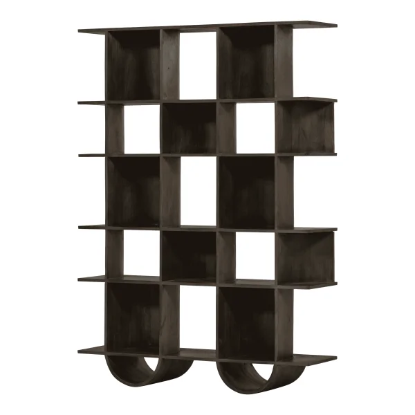 WOOOD Boekenkast Sinne Mangohout, 180 x 130cm - Naturel