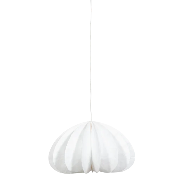 WOOOD-collectie Dalia Hanglamp Papier Wit 37Xo60Cm