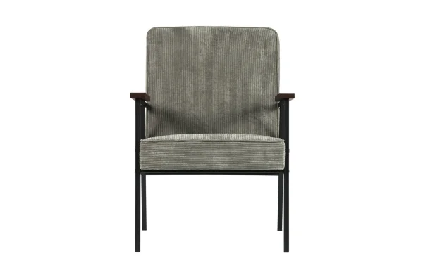 WOOOD-collectie Sally Fauteuil Vergrijsd Groen