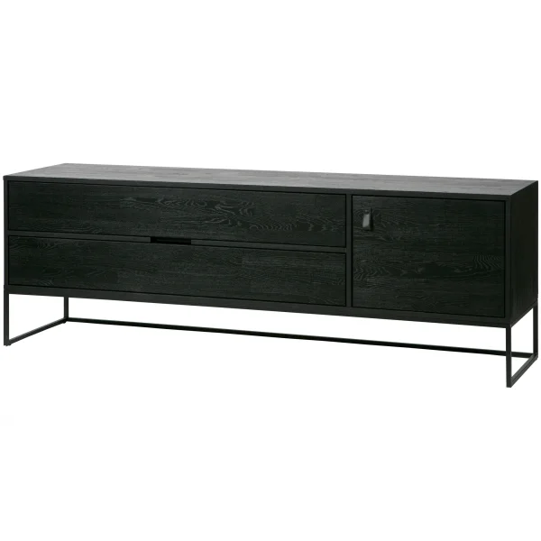 WOOOD-collectie SILAS TV MEUBEL 180CM ESSEN BLACKNIGHT [fsc]