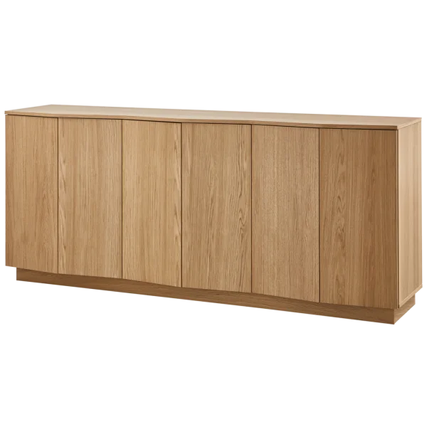 WOOOD-collectie Zuma Dressoir 200Cm Eiken Transparant [Fsc]