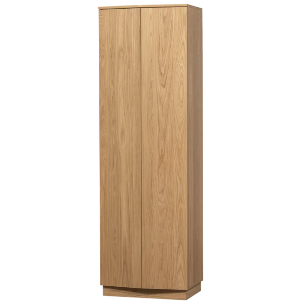 WOOOD-collectie Zuma Hoge Kast 67Cm Eiken Transparant [Fsc]