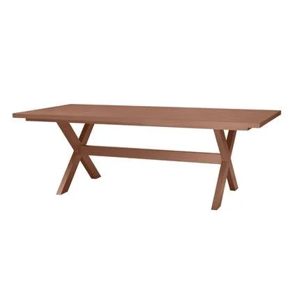 Woood Delta Picknicktafel - Aluminium - Terra