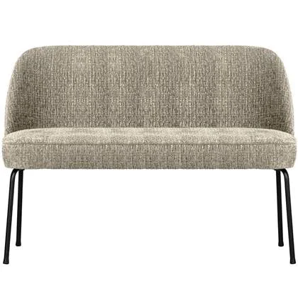 WOOOD Eetbank Vogue - Structure Velvet - Wheatfield - 83x120x59