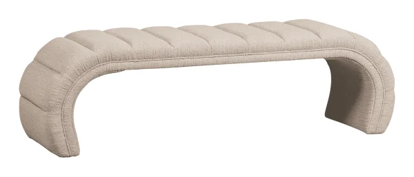 WOOOD Eetkamerbank Traffic Geweven, 160cm - Naturel - BePureHome