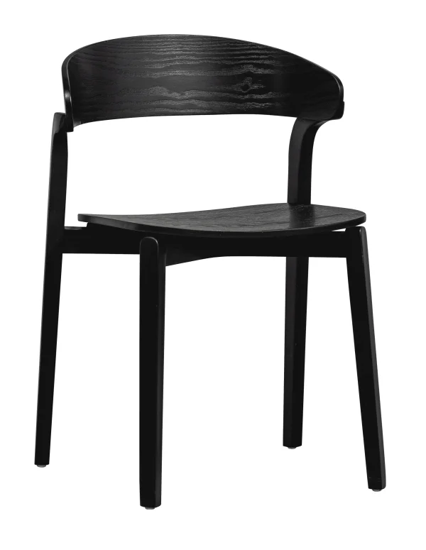 WOOOD Eetkamerstoel Cras Essen - Zwart - Exclusive