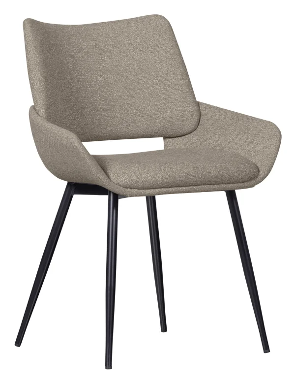 WOOOD Eetkamerstoel Parade Melange - Zand - BePureHome