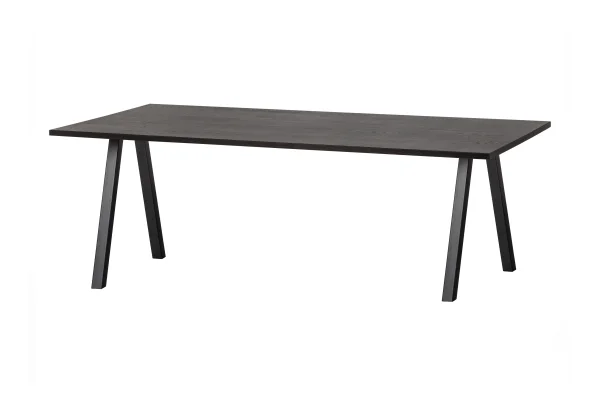 WOOOD Eettafel Combi-tablo 160 x 90cm - Blacknight