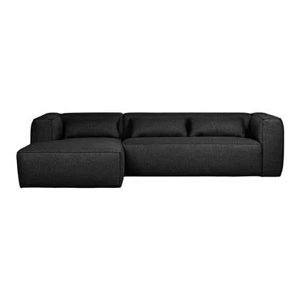 Woood Exclusive Bean Chaise Longue Links - Polyester - Dark Grey