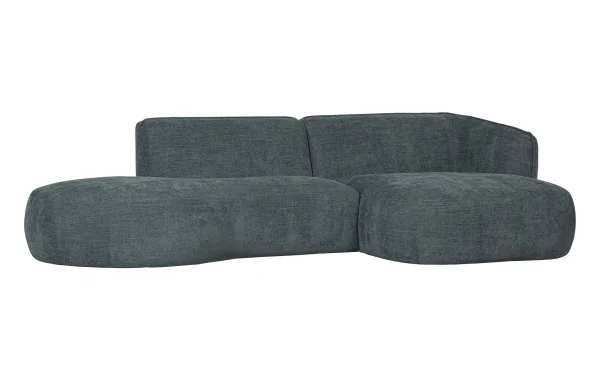 WOOOD Exclusive-collectie Polly Chaise Longue Rechts Blauw/groen