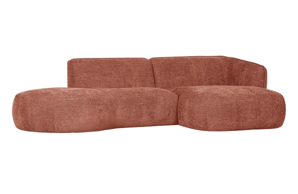 WOOOD Exclusive-collectie Polly Chaise Longue Rechts Roze