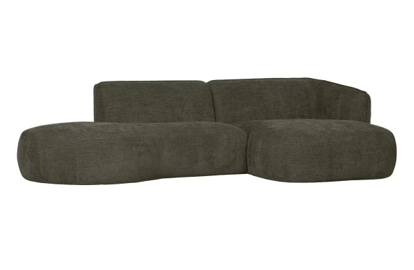 WOOOD Exclusive-collectie Polly Chaise Longue Rechts Warm Groen