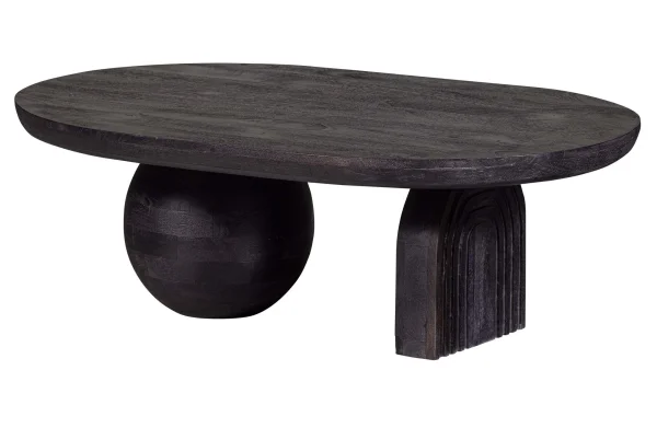 WOOOD Exclusive-collectie Steppe Salontafel Mango Hout Zwart