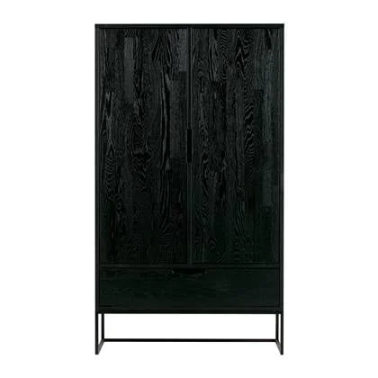 WOOOD Exclusive Silas Opbergkast B 85 cm - Black Night