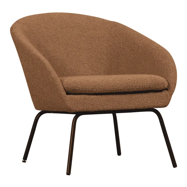 WOOOD Fauteuil Ditte Bouclé