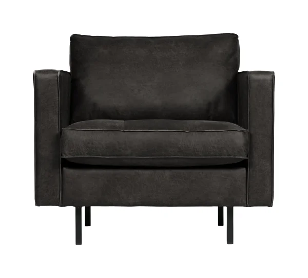 WOOOD Fauteuil Rodeo Classic - Antraciet - BePureHome