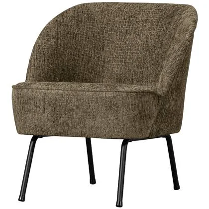 WOOOD Fauteuil Vogue - Structure Velvet - Bonsai - 69x57x70