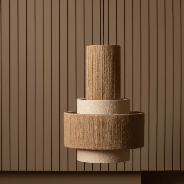 WOOOD Hanglamp Pelle Touw - Naturel - Exclusive