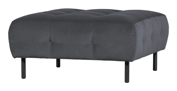 WOOOD Hocker Lloyd Velvet - Cloud - Vierkant - Exclusive