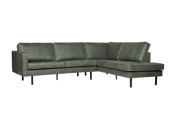 WOOOD Hoekbank Rodeo Rechts - Army - BePureHome