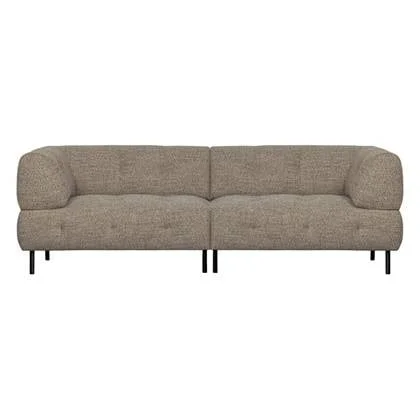 WOOOD Lloyd 4-zitsbank - Bruin Melange