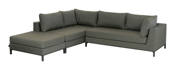 WOOOD Loungeset Capri Aluminium - Groen