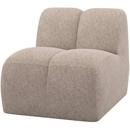 WOOOD Mojo 1-Zits Element - Wollig - Donker Zand - 74x84x97