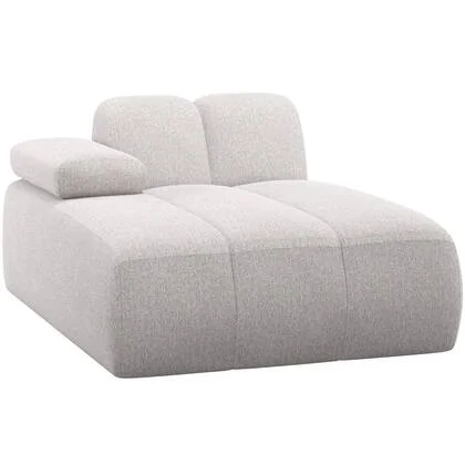 WOOOD Mojo Chaise Longue Element Bank Links - Bouclé - Ecru Melange