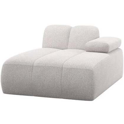 WOOOD Mojo Chaise Longue Element Bank Rechts - Bouclé - Ecru Melange