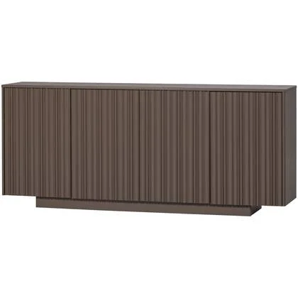 WOOOD Nova Dressoir 200 cm - Grenen - Truffel Bruin - 85x200x40