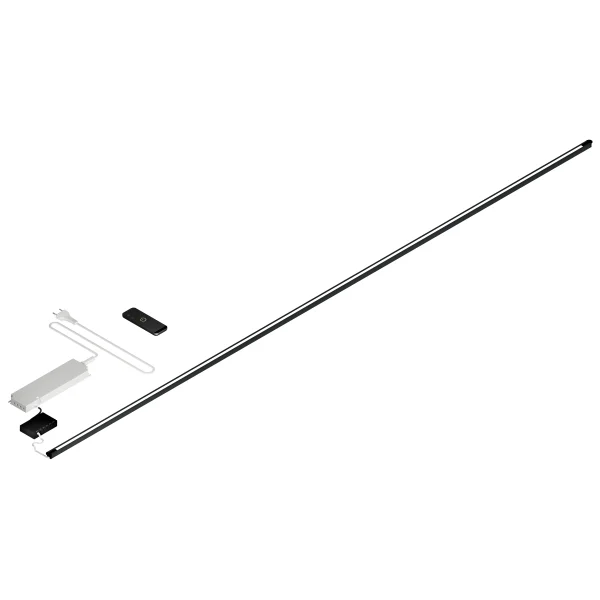 WOOOD Optiepakket Ledstrip 170cm, t.b.v. TV-meubel Pencil en Teo - Zwart