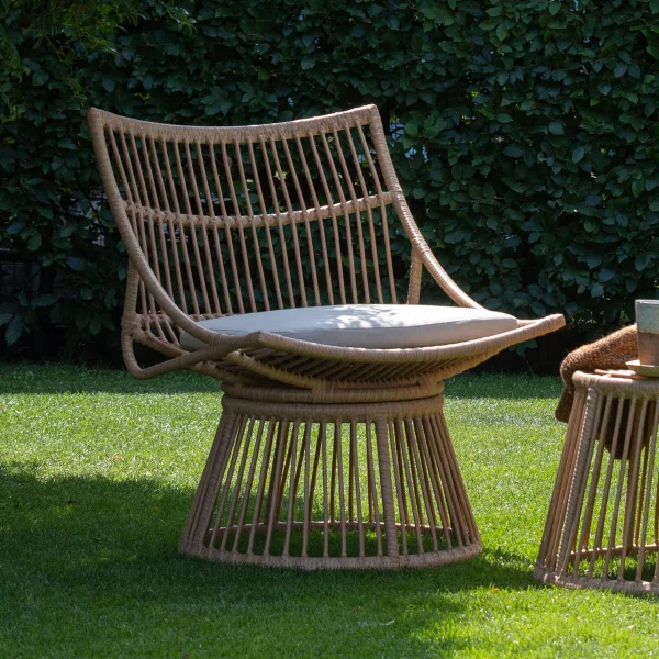 WOOOD Outdoor Fauteuil Alatna Wicker - Naturel