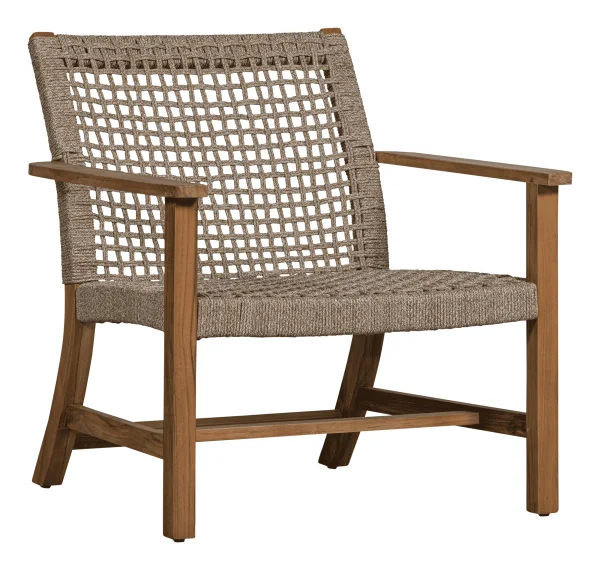 WOOOD Outdoor Fauteuil Copper Teakhout en wicker - Naturel