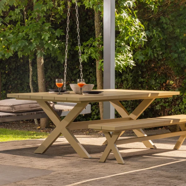 WOOOD Picknicktafel Delta 220 x 105cm