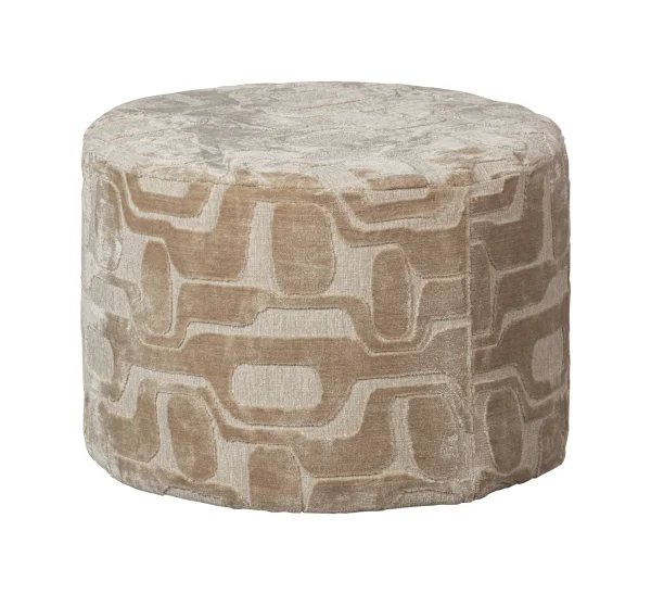 WOOOD Poef Yago 60cm - Naturel - Exclusive