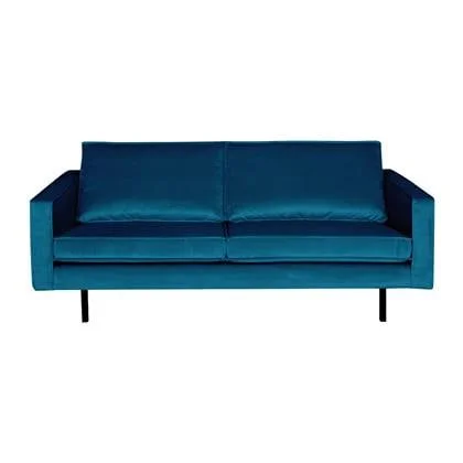 WOOOD Rodeo 2,5-zitsbank - Velvet - Blauw