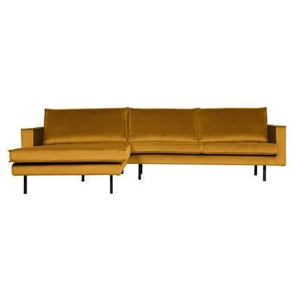 WOOOD Rodeo Chaise Longue Links - Velvet - Oker