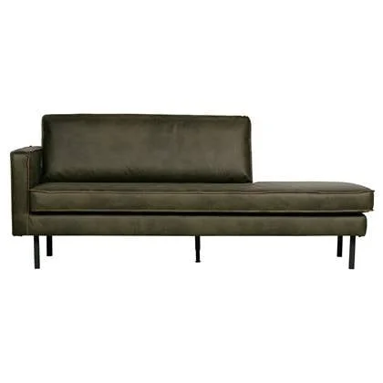 WOOOD Rodeo Daybed Links - Eco-leder - Army