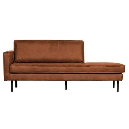 WOOOD Rodeo Daybed Links - Eco-leder - Cognac