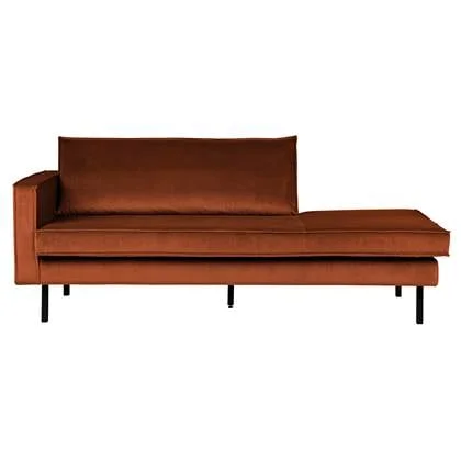 WOOOD Rodeo Daybed Links - Velvet - Roest