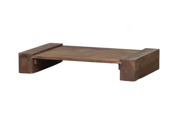 WOOOD Salontafel Cuno Mangohout, 120 x 70cm - Donkerbruin - Exclusive