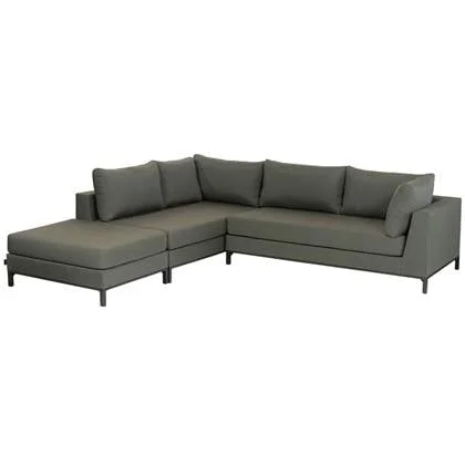 WOOOD Sicilië Loungeset All Weather - Links - Groen