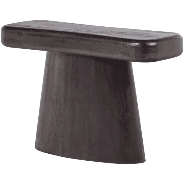 WOOOD Sidetable Amco Mangohout, 120cm - Zwart