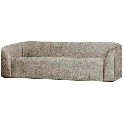 WOOOD Sloping 3-Zits Bank - Velvet - Wheatfield