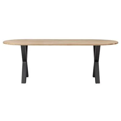 Woood Tablo Eettafel 220 x 90 cm - Bruin