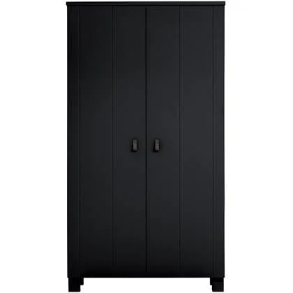 WOOOD Ties Kledingkast - Zwart