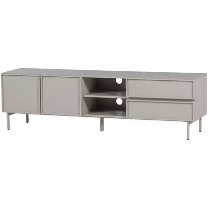 WOOOD Tours Tv Meubel 180 cm - Melamine| MDF - Zand - 51x180x42