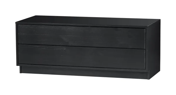 WOOOD TV-meubel Finca Mat zwart, 100cm - Exclusive