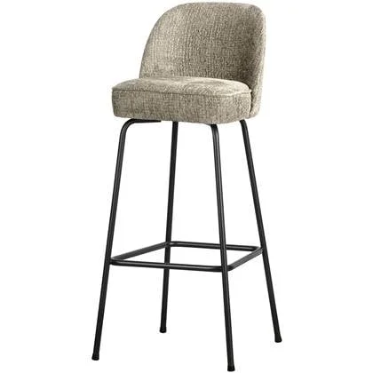 WOOOD Vogue Barkruk H 103 cm - Polyester - Wheatfield